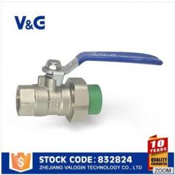VG10-77023 pvc brass ppr sanitary water ball valve