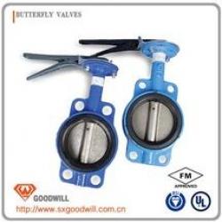 HIG-027 cast iron full lug type butterfly valve