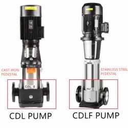 Multistage feed water pumps