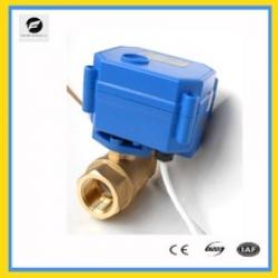 DC24V 2 way 20mm DN20 electric ball valve for solar water pump