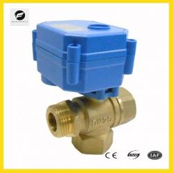 5V 12V 24V 110V 220V 2 way 3-way motorized ball valve
